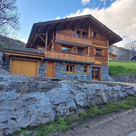 Appartement Cosy Face Aux Aravis Le Grand-Bornand Buitenkant foto