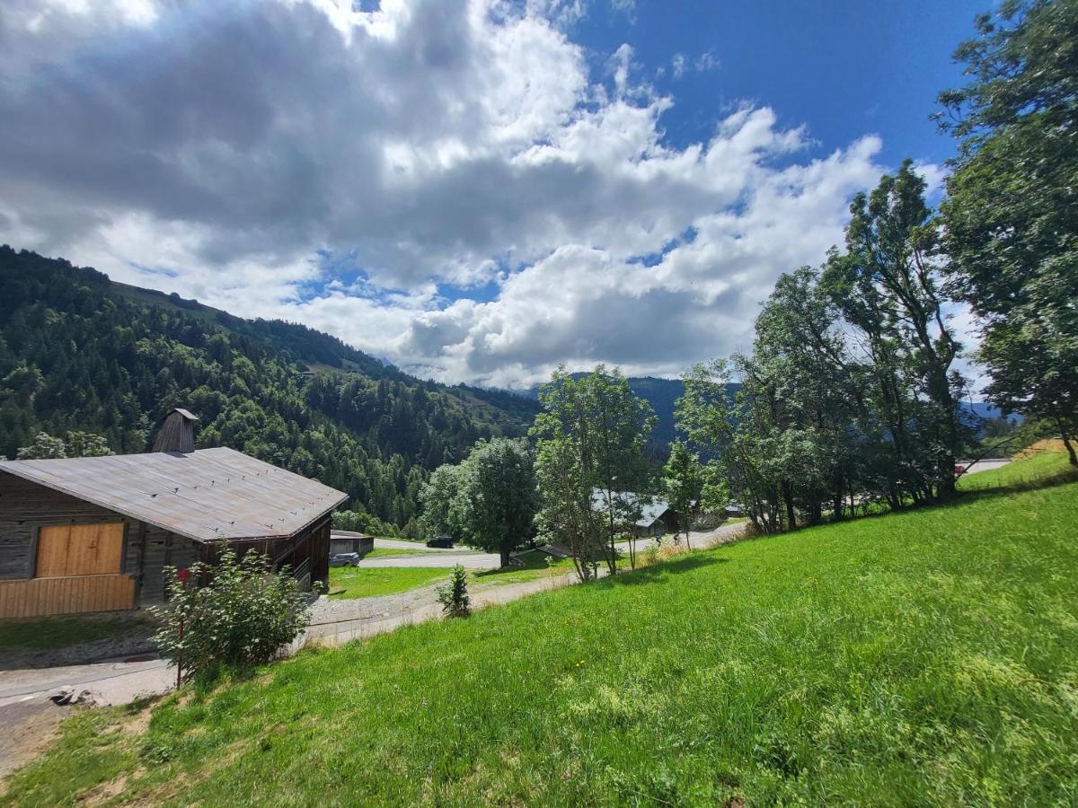 Appartement Cosy Face Aux Aravis Le Grand-Bornand Buitenkant foto