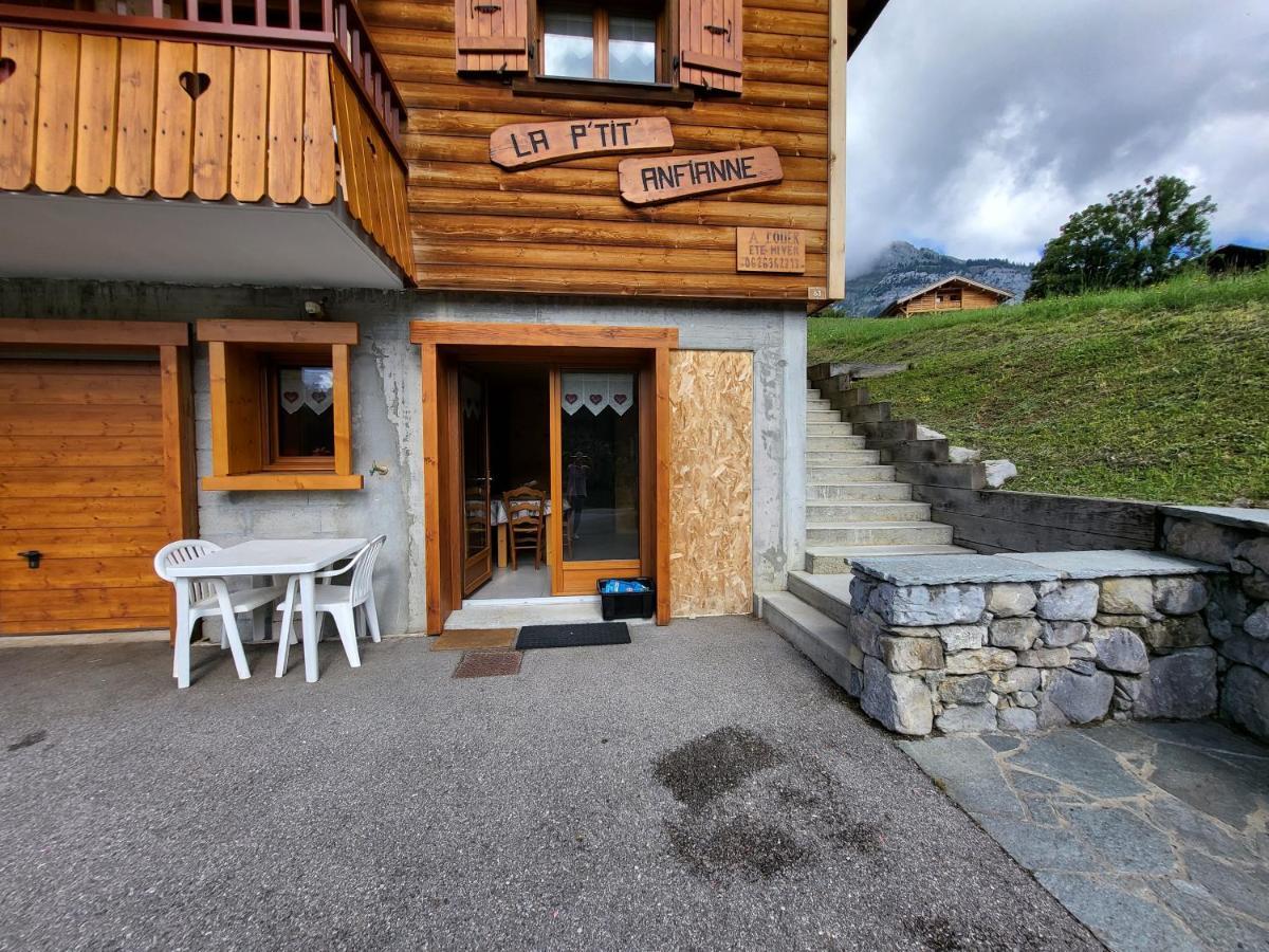 Appartement Cosy Face Aux Aravis Le Grand-Bornand Buitenkant foto