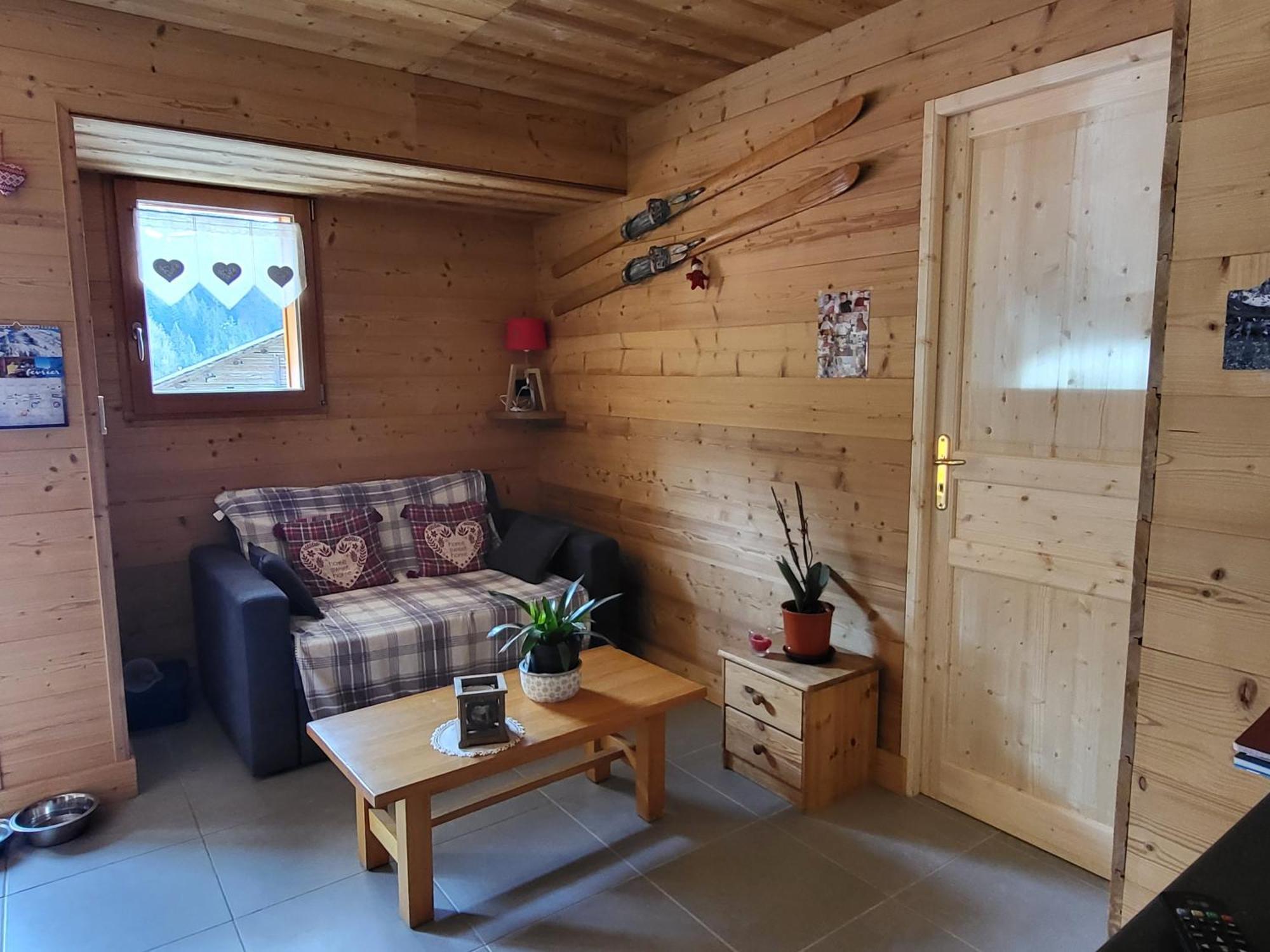 Appartement Cosy Face Aux Aravis Le Grand-Bornand Buitenkant foto