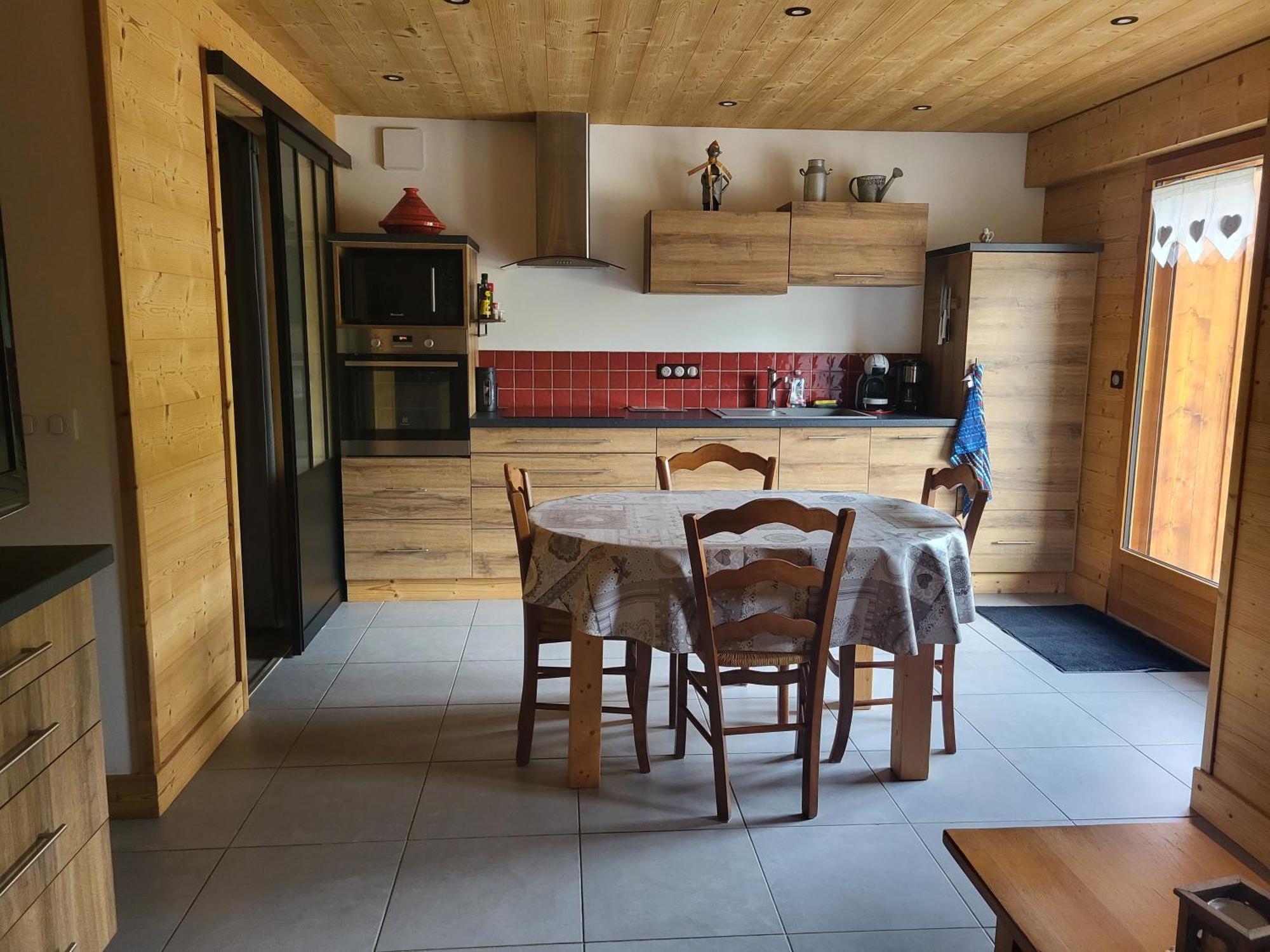 Appartement Cosy Face Aux Aravis Le Grand-Bornand Buitenkant foto