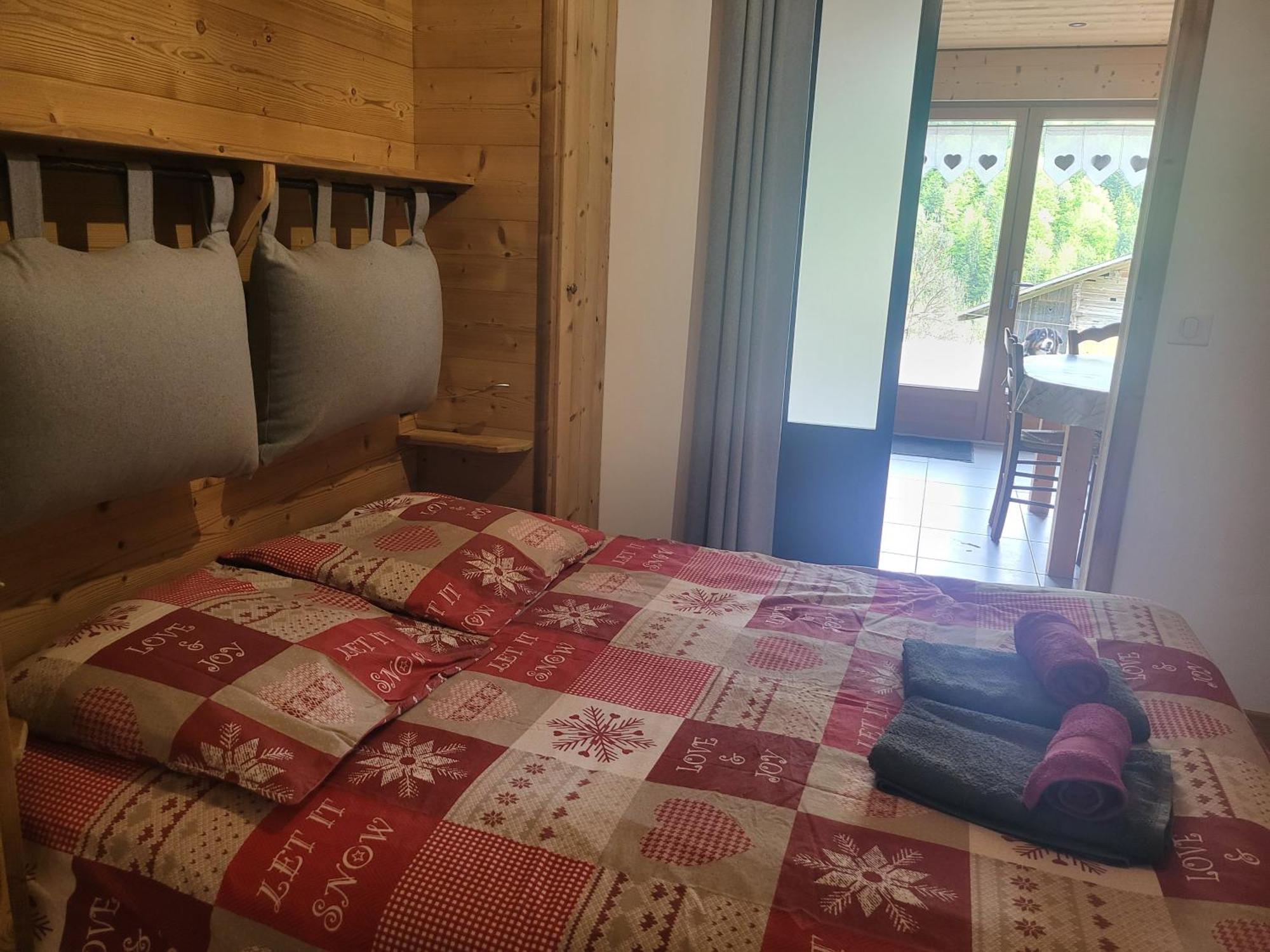 Appartement Cosy Face Aux Aravis Le Grand-Bornand Buitenkant foto